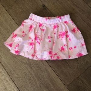 Pixie Lane Skort Blush Neon Fusia Splatter